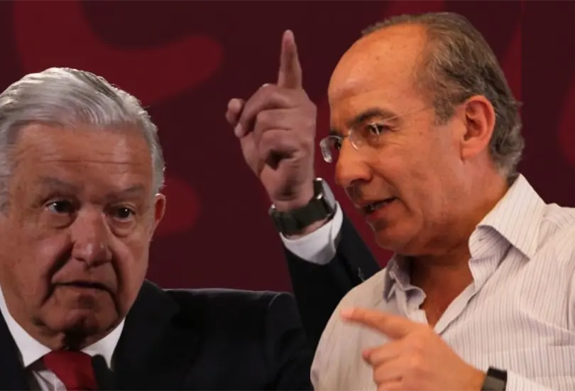 El expresidente Felipe Calderón respondió a AMLO luego de que éste lo llamada cinicazo. El expresidente Felipe Calderón respondió a AMLO luego de que éste lo llamada cinicazo.