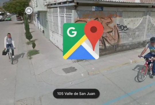 Google Maps capta el momento de un choque entre dos ciclistas y se hace viral