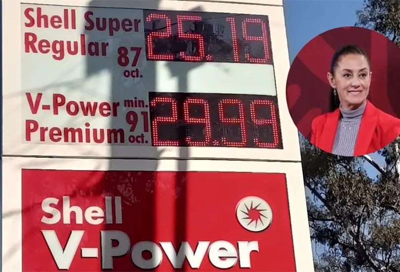 Sheinbaum exhibi&oacute; una gasolinera de la colonia Anzures.