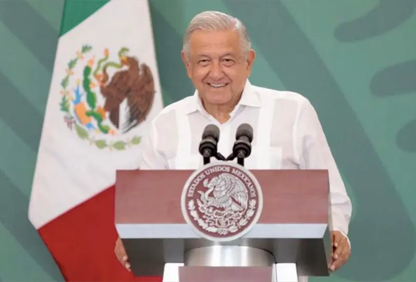 Andrés Manuel López Obrador durante la conferencia matutina en Tapachula, Chiapas. Andrés Manuel López Obrador durante la conferencia matutina en Tapachula, Chiapas.