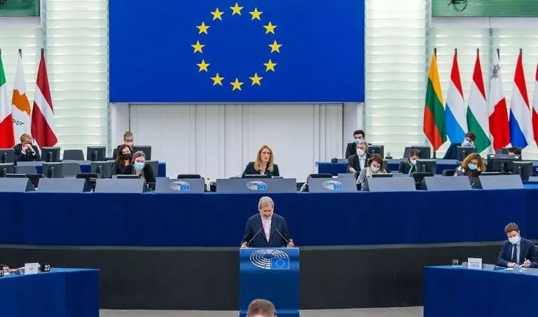 Miembros del Parlamento Europeo. Foto: Instagram (europeanparliament).