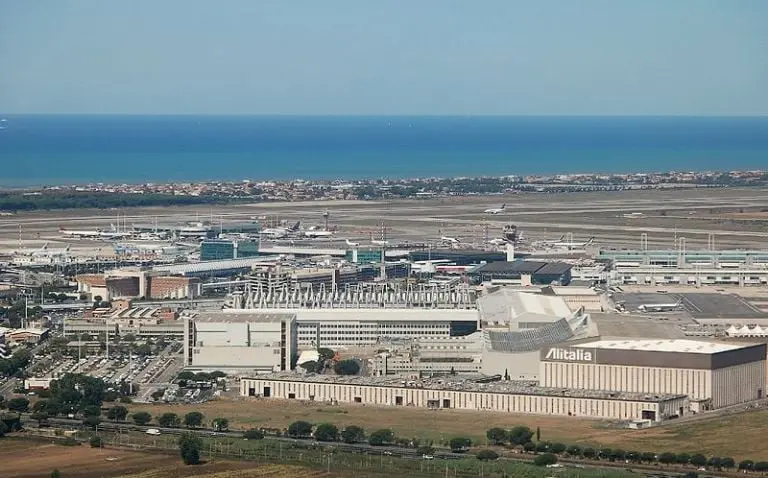 Aeropuerto Roma-Fiumicino. Foto: especial.