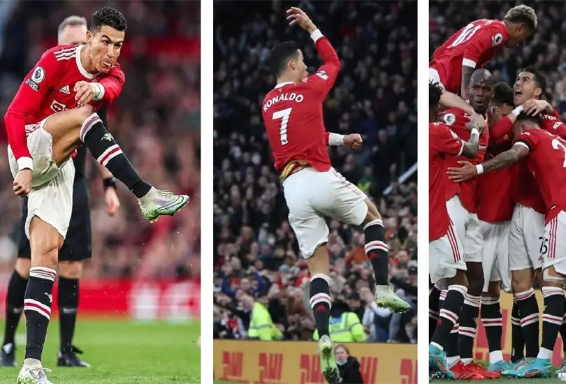 Tremendamente feliz con mi primer hat-tick desde que regres&eacute; a Old Trafford, dijo CR7