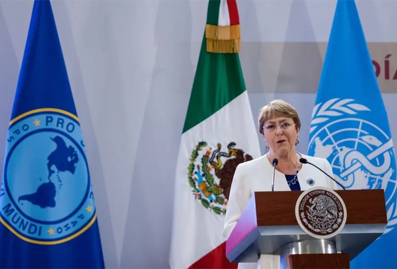 Michelle Bachelet hizo un recuento sobre las muertes de periodistas en M&eacute;xico en lo que va de este 2022. 