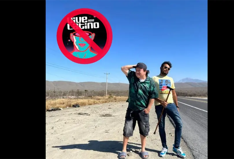 Cancelan al T&iacute;o Rober del Vive Latino 2022 tras acusaciones de abuso 