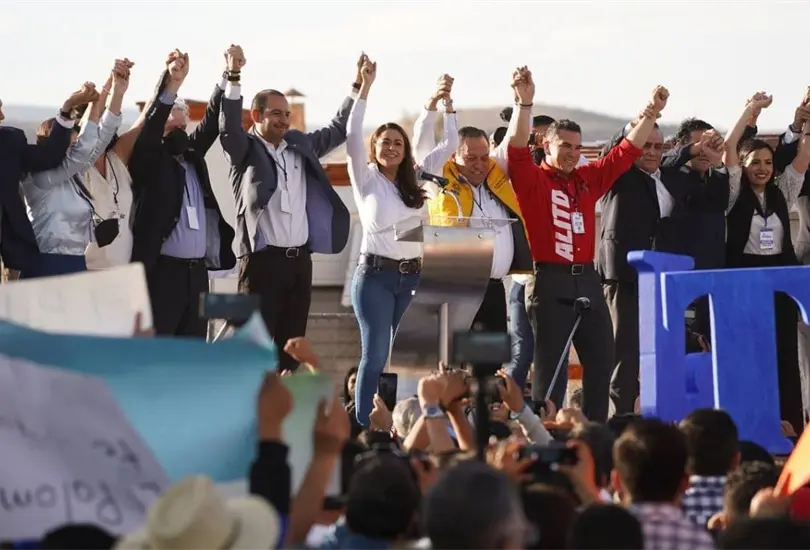 Tere Jim&eacute;nez se registr&oacute; este mi&eacute;rcoles como candidata a la gubernatura de Aguascalientes.