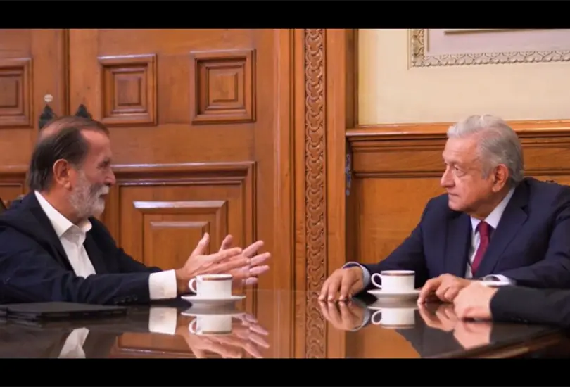 AMLO anuncia documental sobre el AIFA realizado por Epigmenio Ibarra