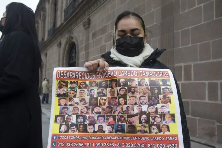 Familias de personas desparecidas en México. Foto: Gabriela Pérez (Cuartoscuro).