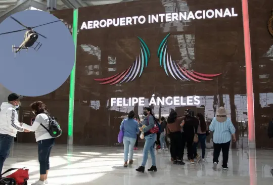 Habrá un servicio de taxi aéreo para llagar al aeropuerto Felipe Ángeles. 