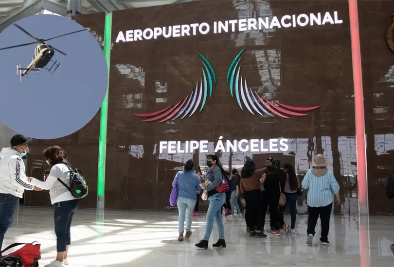 Habr&aacute; un servicio de taxi a&eacute;reo para llagar al aeropuerto Felipe &Aacute;ngeles. 