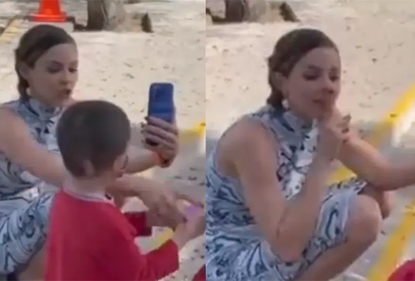Mariana Rodr&iacute;guez fue objeto de cr&iacute;ticas en redes sociales por su acci&oacute;n.
