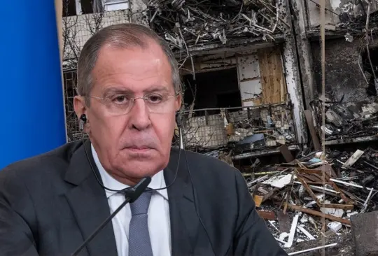 Serguei Lavrov, canciller de Rusia, advierte sobre una guerra mundial nuclear devastadora. 