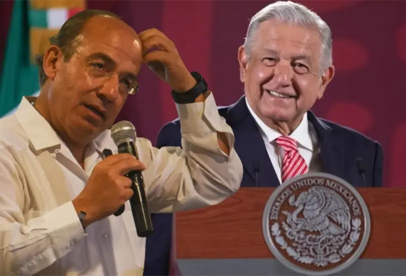 El presidente López Obrador respondió al expresidente Calderón. El presidente López Obrador respondió al expresidente Calderón.