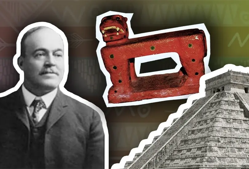 Edward Thompson, el estadounidense que saque&oacute; m&aacute;s de 30 mil piezas de Chich&eacute;n Itz&aacute;