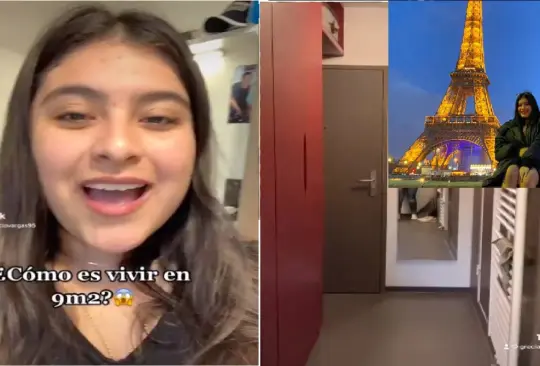 Mexicana muestra cómo es vivir en un departamento de 9 metros cuadrados en Francia | VIDEO Mexicana muestra cómo es vivir en un departamento de 9 metros cuadrados en Francia | VIDEO