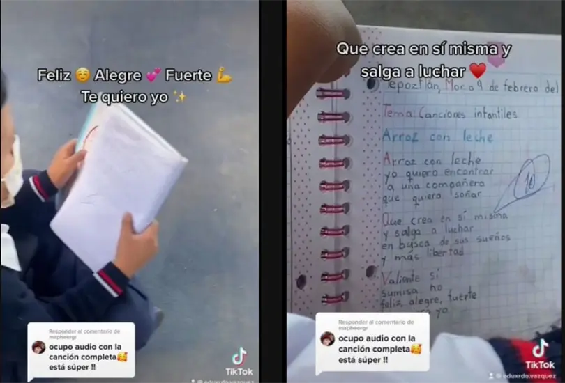 Valiente s&iacute;, sumisa no ni&ntilde;os cambian la letra de Arroz con leche por versi&oacute;n feminista