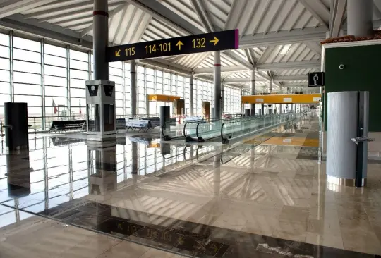 Fotos aeropuerto Felipe Ángeles. 