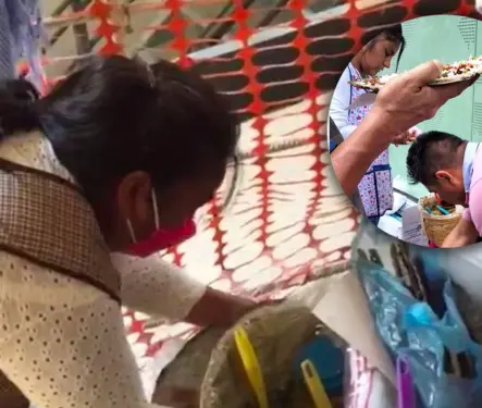 Doña Carmen burla seguridad del AIFA y pone puesto de tlayudas en el nuevo aeropuerto