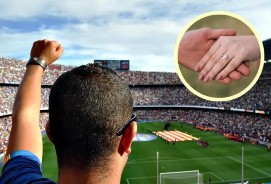 Joven posterga su boda y vende el anillo para ir a apoyar a su equipo de fútbol