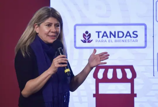 Rocío Mejía, titular del programa Tandas para al Bienestar. Rocío Mejía, titular del programa Tandas para al Bienestar.