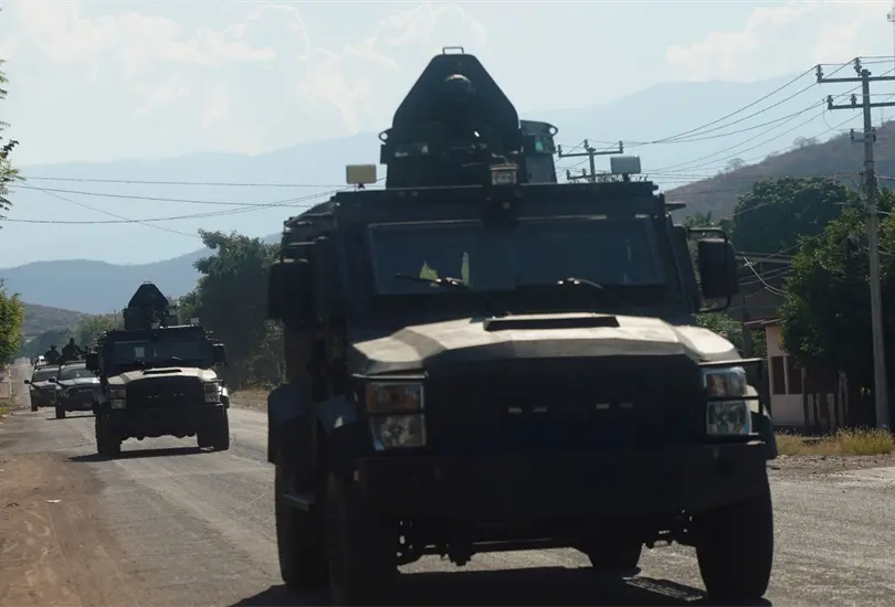 Cuando fueron detenidos, los integrantes del CJNG ten&iacute;an secuestradas a unas personas. 