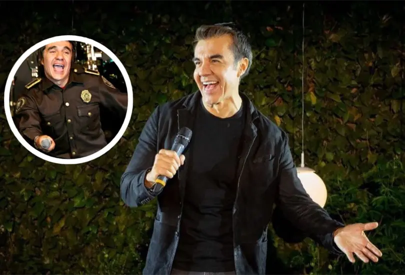 Adri&aacute;n Uribe tuvo que dar un show a un narco