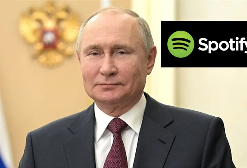 Spotify se retira de Rusia tras conflicto bélico con Ucrania Spotify se retira de Rusia tras conflicto bélico con Ucrania
