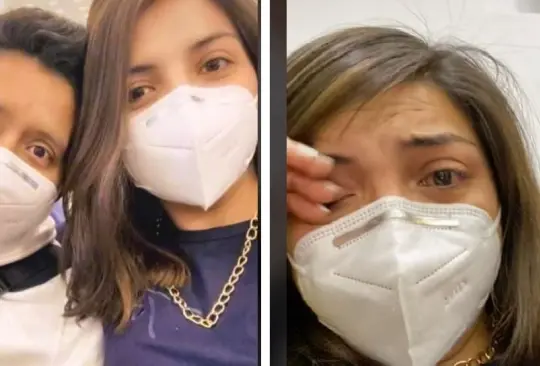 La novia relató la tragedia en su cuenta de TikTok.