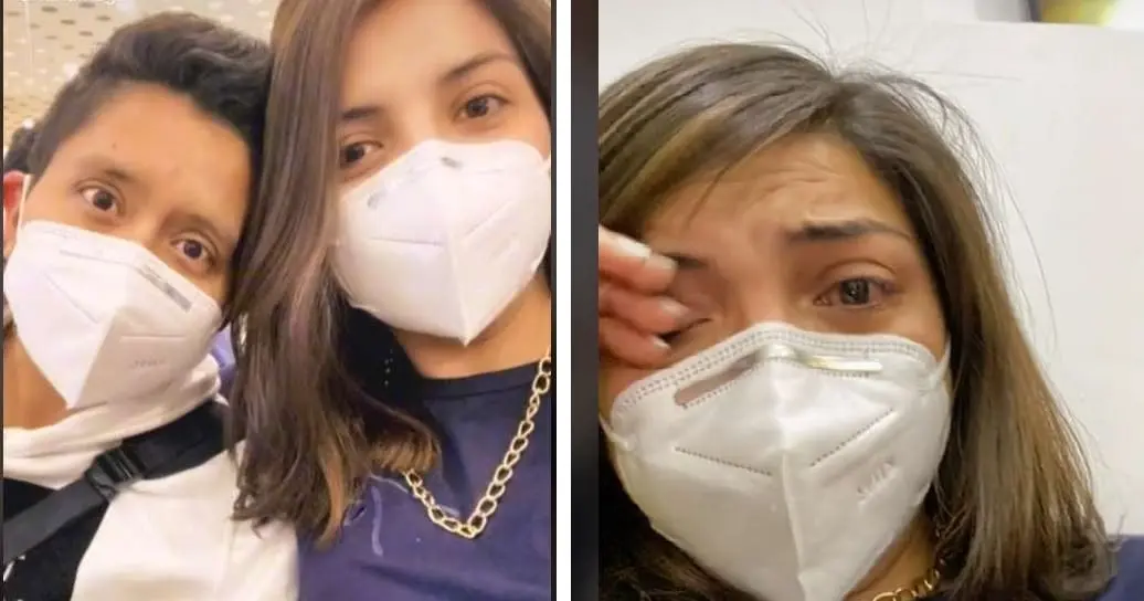 La novia relat&oacute; la tragedia en su cuenta de TikTok.