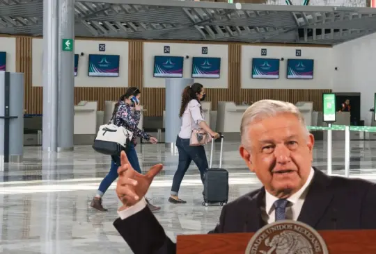 AMLO asegura que se liberará la saturación de AICM para dar paso al AIFA. 