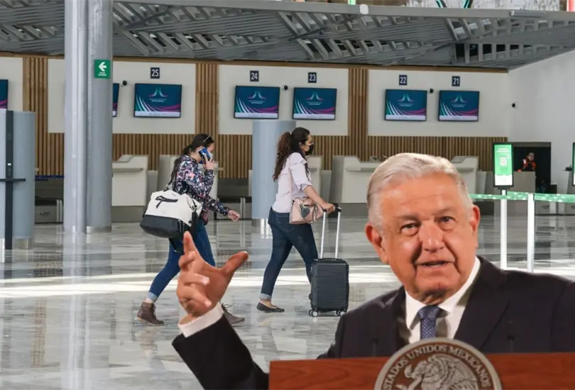 AMLO asegura que se liberar&aacute; la saturaci&oacute;n de AICM para dar paso al AIFA. 