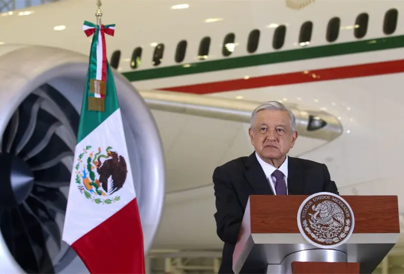 AMLO revel&oacute; que avi&oacute;n presidencial ser&aacute; puesto en renta. 