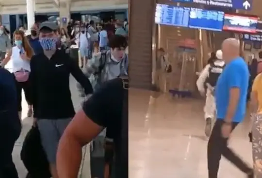 Las autoridades acudieron al aeropuerto de Cancún para saber qué ocurría. Las autoridades acudieron al aeropuerto de Cancún para saber qué ocurría.
