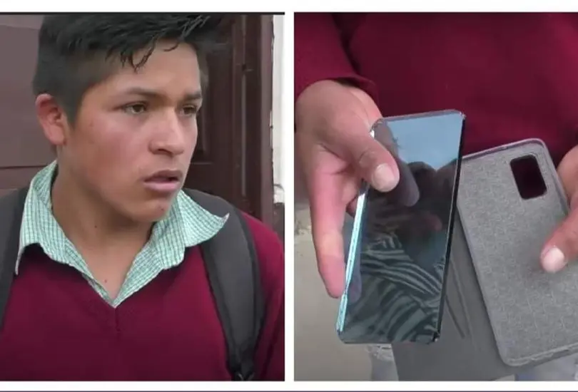 Joven es estafado al comprar un celular