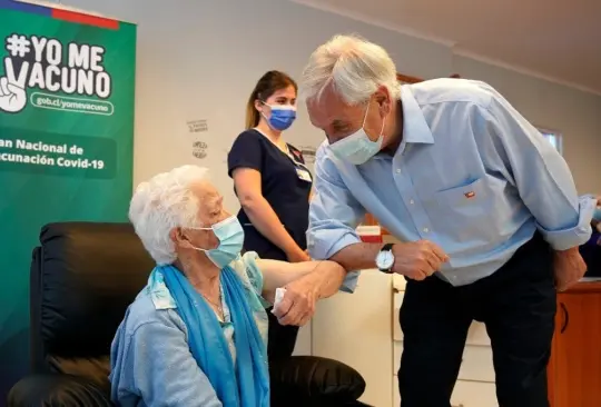 Sebastián Piñera conmemoró 2 años de la pandemia en Chile Sebastián Piñera conmemoró 2 años de la pandemia en Chile