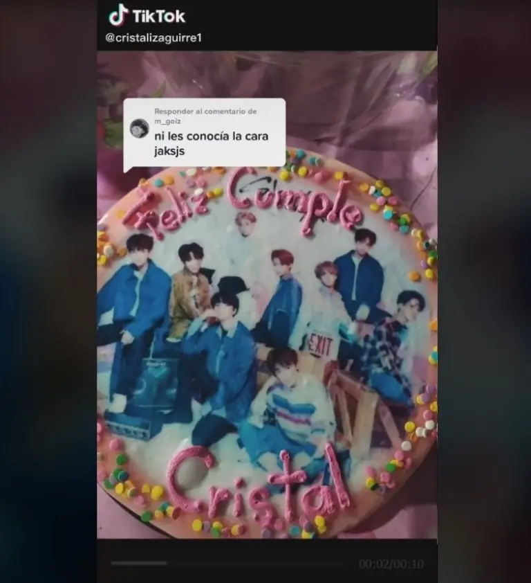 Pastel no era de BTS (TikTok)
