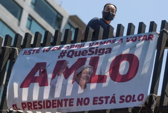 La revocaión de mandato se realizará el próximo 10 de abril. La revocaión de mandato se realizará el próximo 10 de abril.