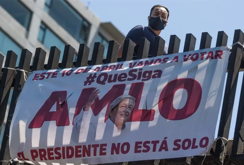 La revocaión de mandato se realizará el próximo 10 de abril. La revocaión de mandato se realizará el próximo 10 de abril.