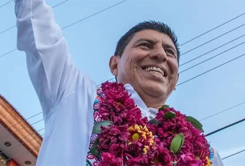 Salom&oacute;n Jara es el candidato de Morena en Oaxaca. 