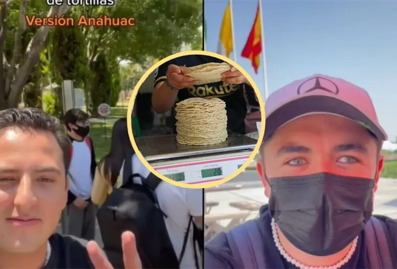 Tunden en redes a estudiantes de la An&aacute;huac por no saber el precio de las tortillas