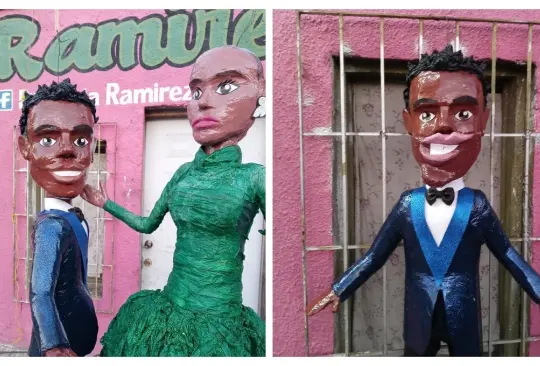 Piñata de Chris Rock y Jada Pinckett Piñata de Chris Rock y Jada Pinckett