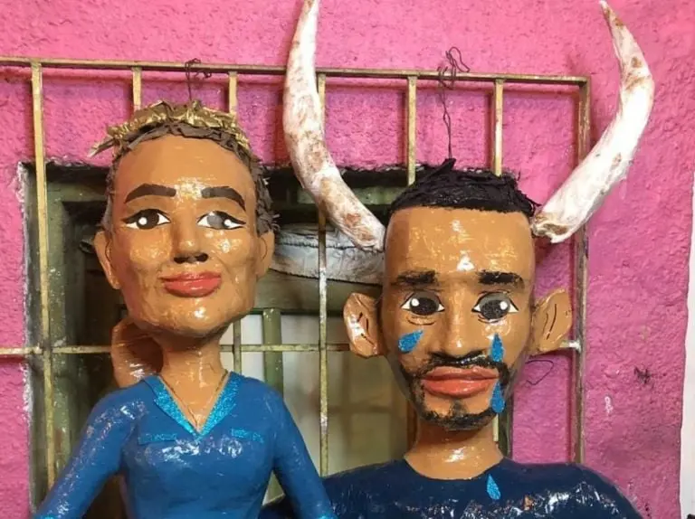 Piñata de Jada Pinkett y Will Smith (Piñatería Ramírez)