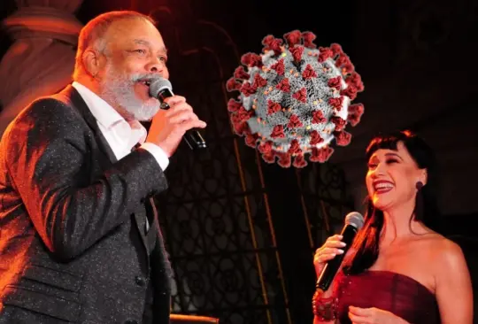 Susana Zabaleta y Francisco Céspedes se molestan al hablar de COVID. Susana Zabaleta y Francisco Céspedes se molestan al hablar de COVID.