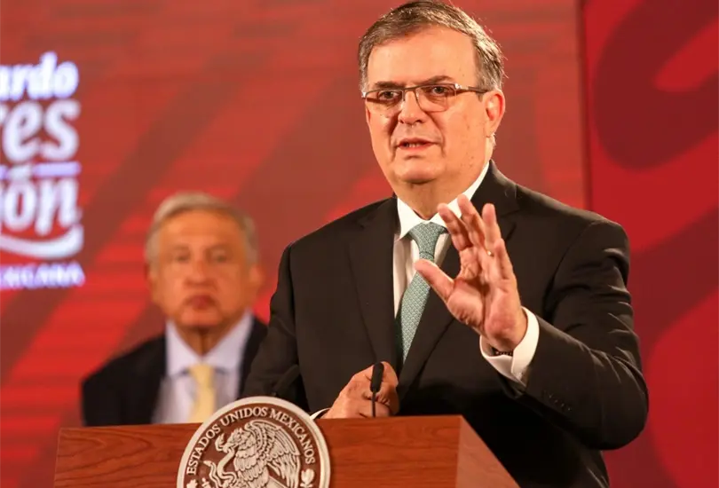El canciller Marcelo Ebrard aclaró que no habrán sanciones unilaterales a Rusia El canciller Marcelo Ebrard aclaró que no habrán sanciones unilaterales a Rusia