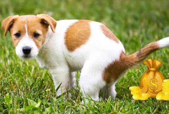 Empresa paga por oler heces de perro