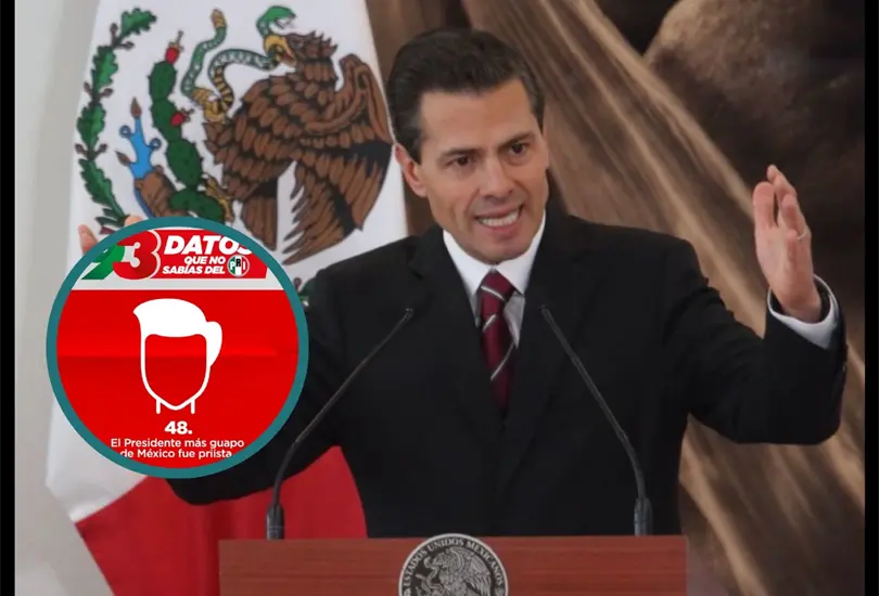 El PRI presume como logr&oacute; tener al presidente m&aacute;s guapo y lo tunden en redes