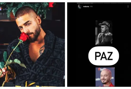 Maluma interviene en conflicto de Residente y J Balvin