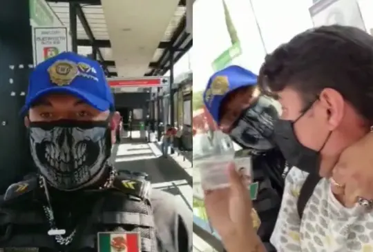 Suspenden a policía que agredió a personas discapacitadas en Metrobús San Lázaro  VIDEO