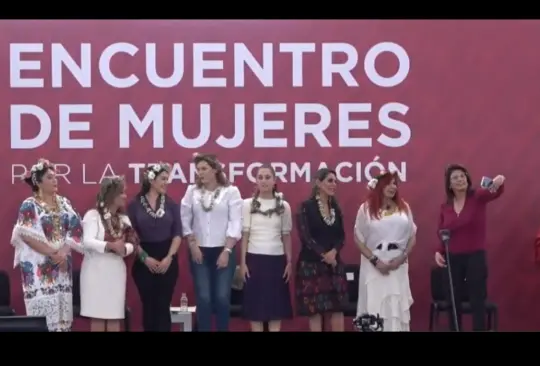 Claudia Sheinbaum encabeza encuentro de mujeres de la 4T Claudia Sheinbaum encabeza encuentro de mujeres de la 4T
