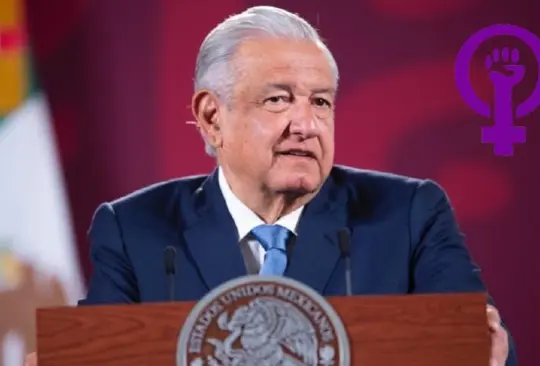 AMLO aseguró que las manifestaciones de mujeres son posturas políticas de sus adversarios. AMLO aseguró que las manifestaciones de mujeres son posturas políticas de sus adversarios.